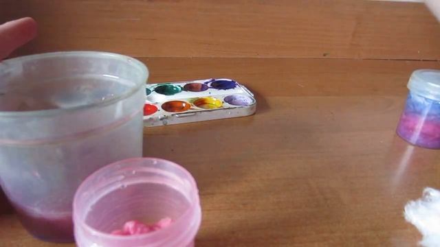 Как сделать "Космос в баночке"Своими руками без глицерина и красителя! смотреть онлайн