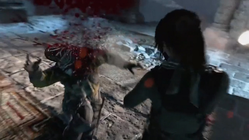 Rise of the Tomb Raider - Combat Gameplay (Xbox One) смотреть онлайн