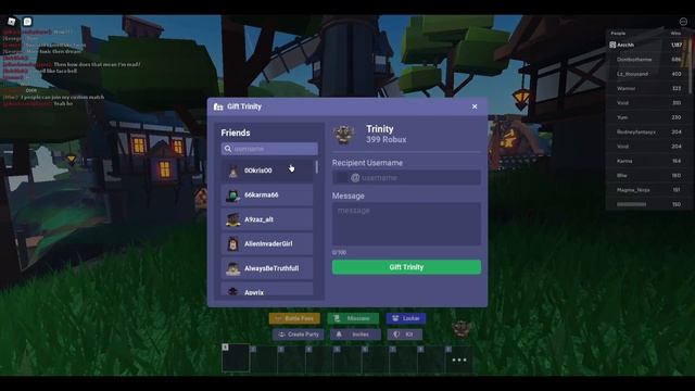 How To Gift Kits/Full Guide (Roblox Bedwars) смотреть онлайн
