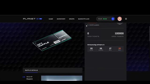 #PLANET IX Как участвовать в розыгрыше NFT на PLANET IX смотреть онлайн