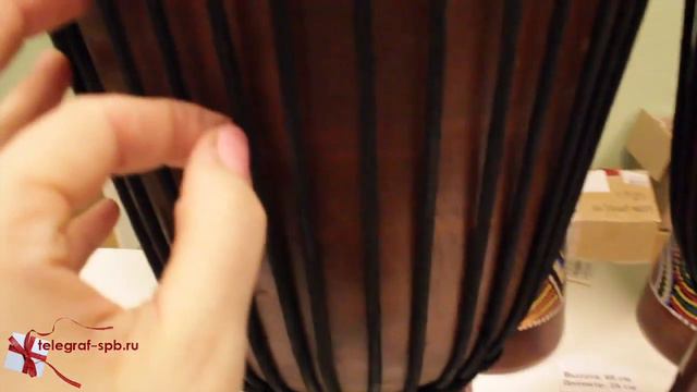 Барабан резной h-50 см, d-21 см (8.3') смотреть онлайн