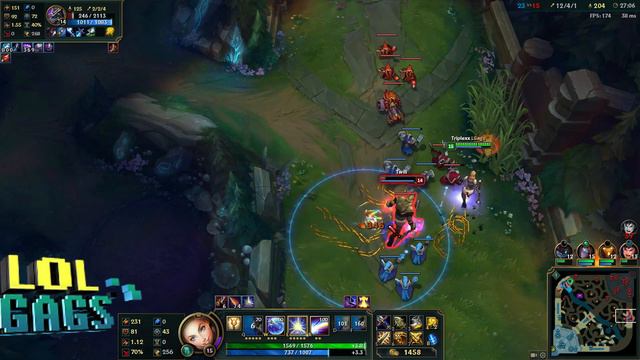 100% Critical AD Lux (LoL Gags BEN) смотреть онлайн