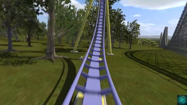 Michigan's Adventure New for 2048 (No Limits 2 floorless coaster) смотреть онлайн