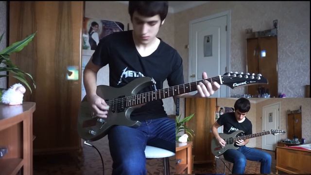 Metallica - Master of Puppets guitar cover смотреть онлайн