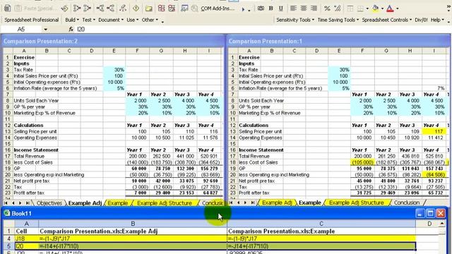 Compare spreadsheets for difference in inputs/ formulas- New tool link below смотреть онлайн