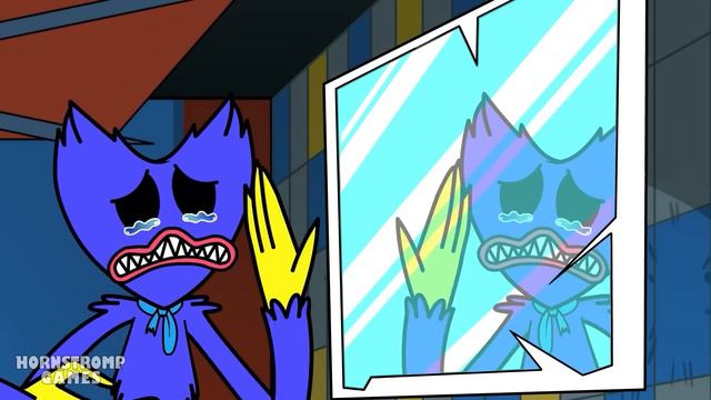 NIGHTMARE HUGGY WUGGY ORIGIN STORY?! Poppy Playtime Chapter 3 Animation смотреть онлайн