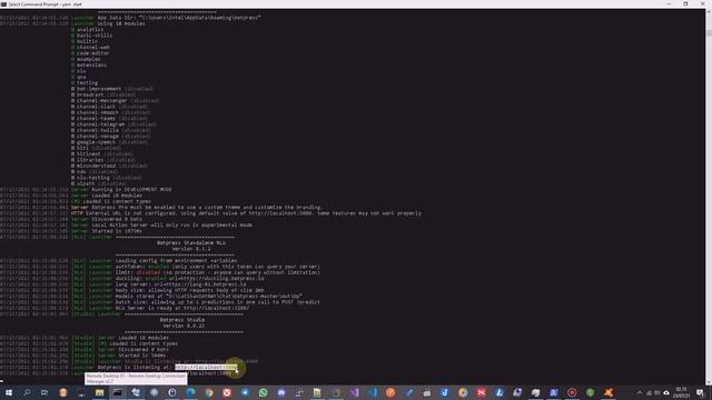 12 BotPress - Set DataBase MySql смотреть онлайн