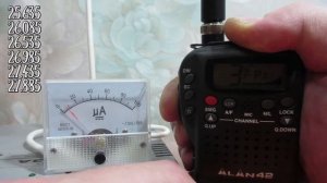 Антенна Alan 42 и детектор поля