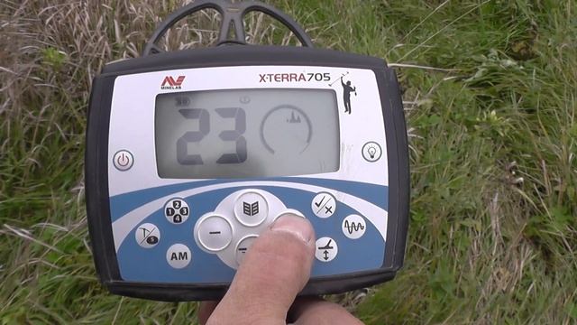 Простая настройка X-TERRA 705!!! В поисках золота и раритетов!!!