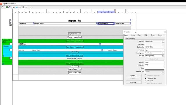 P6 Report Editor Tutorial - Part 1 - Basic Cell Editing смотреть онлайн