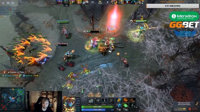 КАК ПРОИГРАТЬ ДО КРИПОВ? НС ORACLE DOTA 2 / GODS OF TWITCH смотреть онлайн