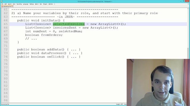 3-ish tips on naming in software dev | [ Code Cleanup #2 ] смотреть онлайн