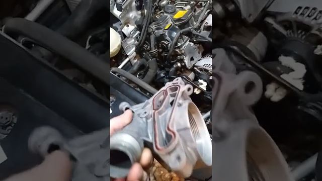 BMW F10 N20B20 сальник масляного стакана смотреть онлайн