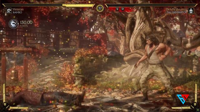 Rambo vs Terminator | Epic Fight | Mortal Kombat 11 | Every Setting Ultra 60 FPS смотреть онлайн