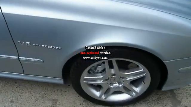 Peter E55 AMG Mercedes Outside Video смотреть онлайн