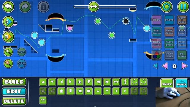 Geometry Dash Cyclone Part 2/making own layout смотреть онлайн
