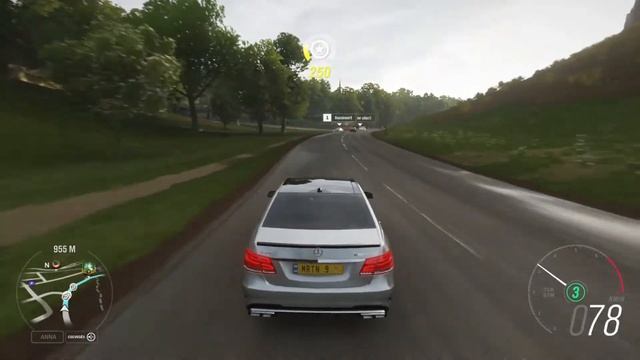 Mercedes E 63 AMG Driving | Forza Horizon 4 смотреть онлайн