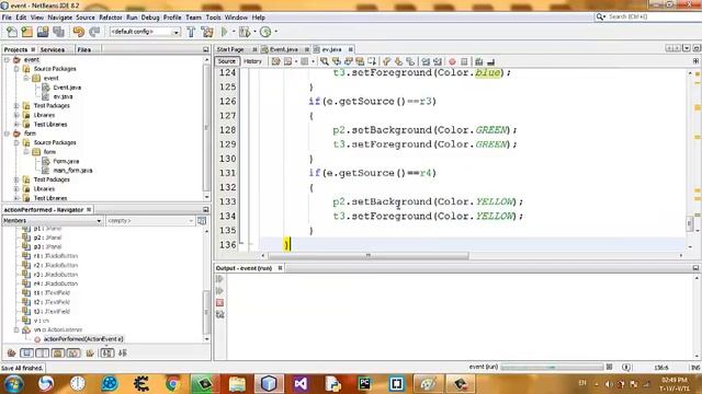 45 - Java Course Level 3 (Event and Action Performed Part 4) смотреть онлайн