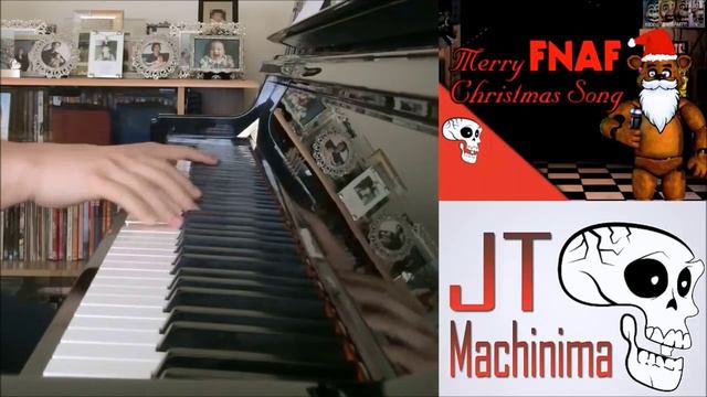 Merry FNAF Christmas Song - JT Machinima (Piano Cover by Amosdoll) смотреть онлайн