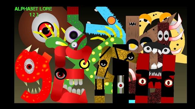 Alphabet Lore (ROBLOX) Stick Nodes Pack