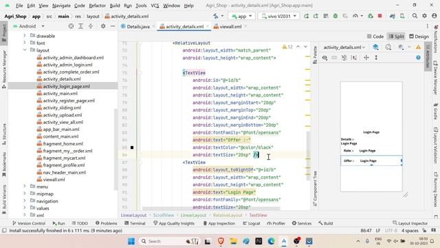 Agri Shop Application Design with Source | Part - 6 College Project with Source Code смотреть онлайн