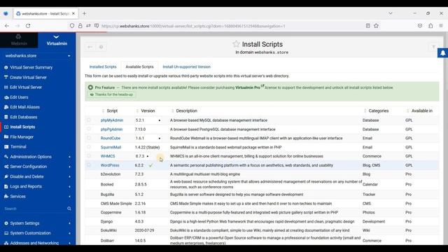 How to Install WordPress in Virtualmin Easily смотреть онлайн