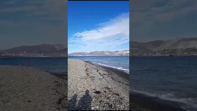 Новороссийск, море сегодня 7.01.23. Всех с Рождеством! #новороссийск #свободныйпляж смотреть онлайн