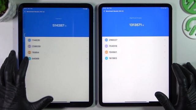 IPad Pro 11' 4th Gen VS IPad 10th Gen 2022 - Antutu Full Benchmark Scores Comparison