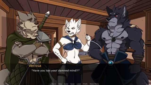 A really quick look at: Far beyond the world (Furry visual novel) смотреть онлайн