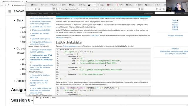 Open Source Development Course for Perl programmers - part 3-2 смотреть онлайн