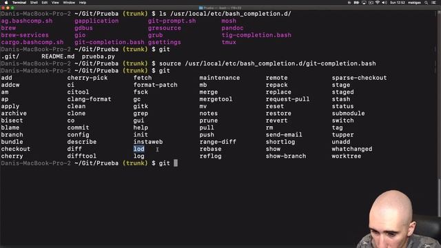Tutorial de Git – 38. Git para la Bash смотреть онлайн