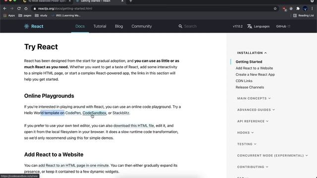 Intro to ReactJS - ReactJS Documentation Part - 1 смотреть онлайн