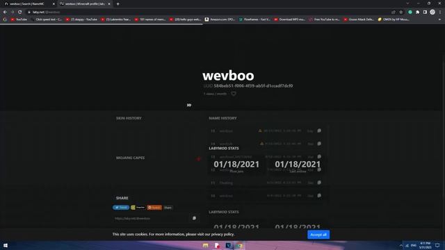 How to look at hidden names on namemc смотреть онлайн