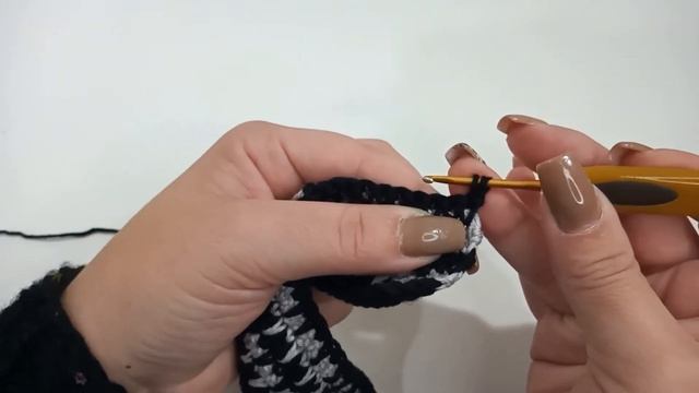 PARTE 2- COLETE CROCHE PONTO PATA DE GALO ( COLETE DO MEDO DIVERTIDAMENTE AMIGURUMI)