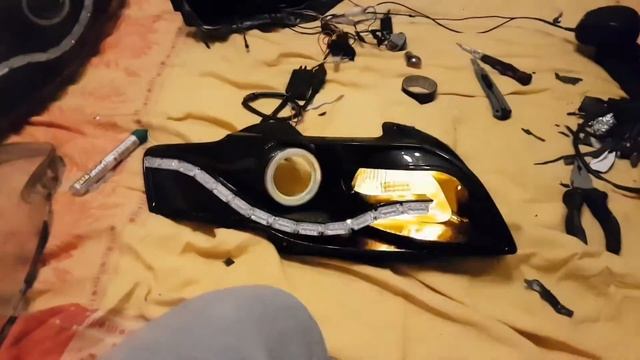 Dayline a4 b7 led dynamiczne kierunkowskazy lampa смотреть онлайн