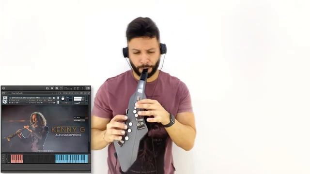 NEW VST KENNY G ALTO SAXOPHONE PRO FOR ROLAND AEROPHONE AKAI EWI смотреть онлайн