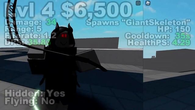 Reaper - Blood Moon 2023 Tower │ Ordinary Tower Defense Roblox смотреть онлайн