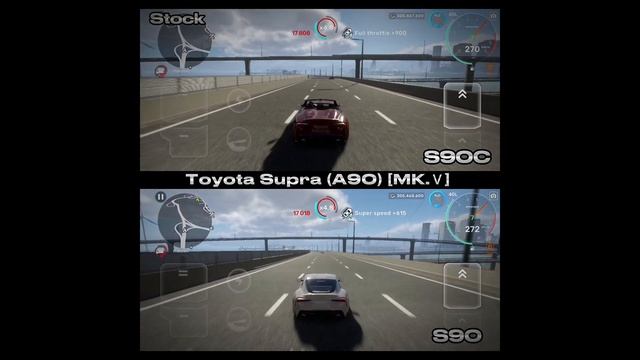 CarX Street | S90 VS S90C Comparison Test! Which One Faster? ? Toyota Supra (A90) [MK.Ⅴ] смотреть онлайн