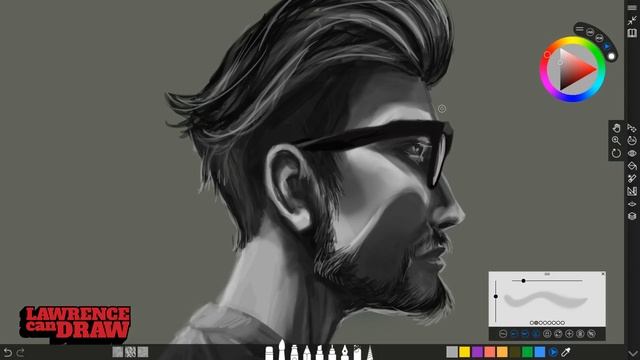 Huion GT-156HD V2: Sketchable SPEED PAINTING In 30 Minutes