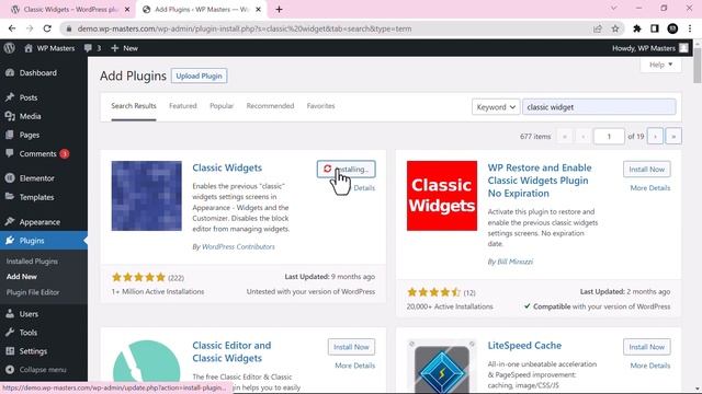 Classic Widgets Wordpress Plugin Tutorial смотреть онлайн