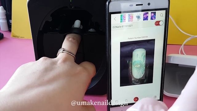 Принтер для ногтей O2Nails.