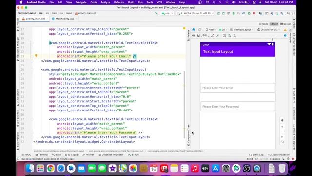 Create a text input layout in android studio – Text Input Layout Tutorial | CodeSouls смотреть онлайн