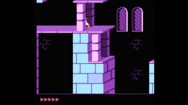 Dendy (Famicom,Nintendo,Nes) 8-bit Prince of Persia Level 12