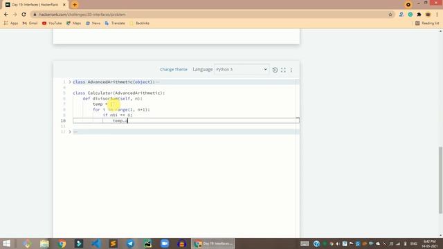 HackerRank Day 19: Interfaces problem solution in Python | 30 Days Of Code problems solutions смотреть онлайн
