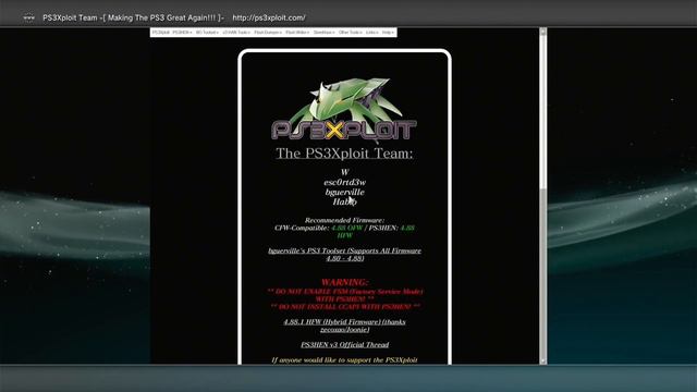 Jailbreak PS3 4.88 Slim or FAT And install Cobra CFW смотреть онлайн
