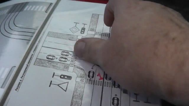 Автонакат - Осевая разметка у перекрестка. смотреть онлайн