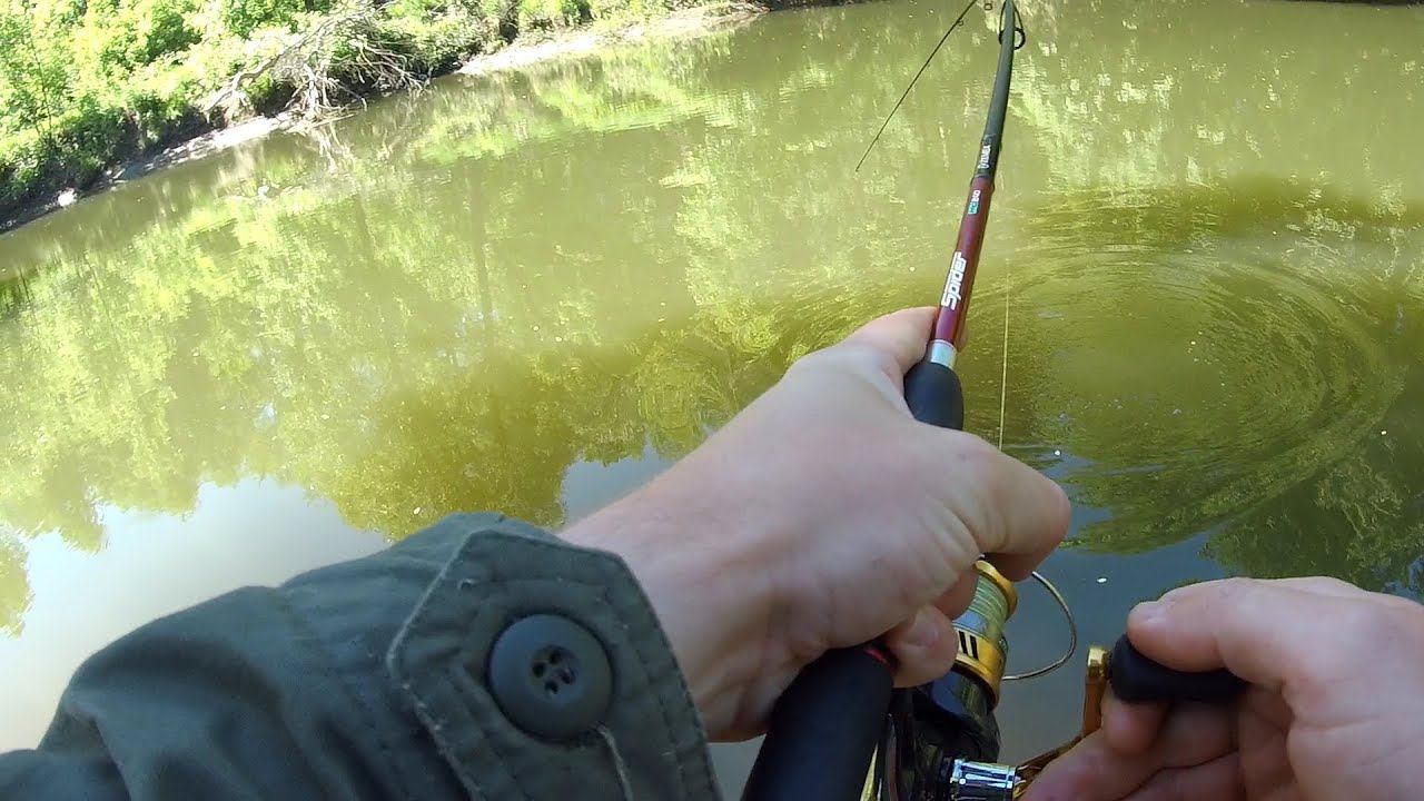Рыбалка на спиннинг в ручье и на реке. Открытие сезона 2019 на спиннинг