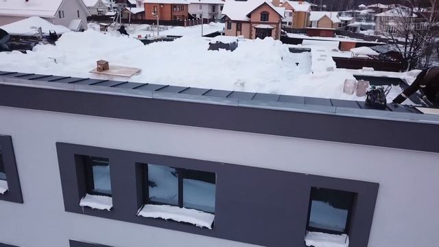 Парапетные крышки из фальца на плоской крыше смотреть онлайн