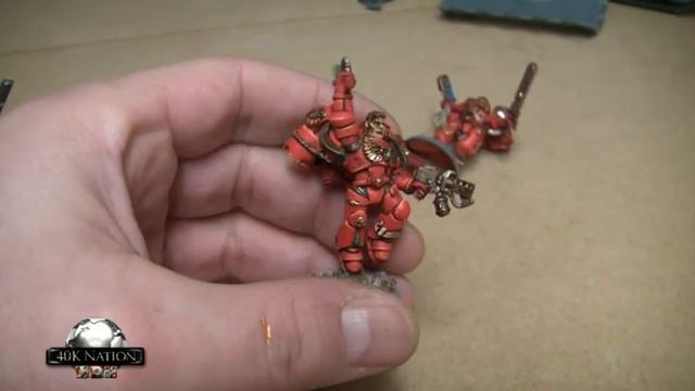 On the desk update ~ Blood Angels ~ Vanguard Veteran Squad ~ AnixSG Vindicator. смотреть онлайн