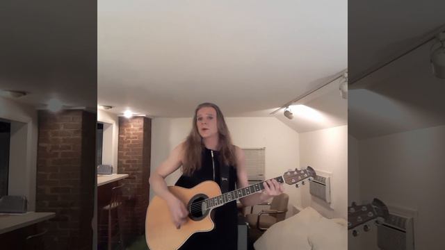 Marci performing " Born to touch your feelings " by the Scorpions смотреть онлайн